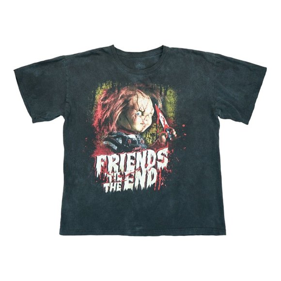 RARE Chucky Friends Til The End Universal Studios Shirt Size L - Picture 1 of 3
